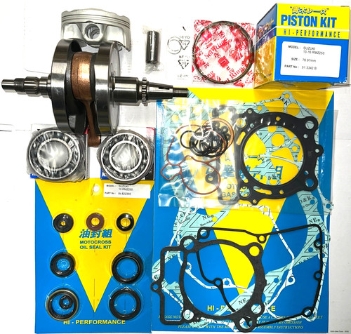 Suzuki rmz250 2013 2014 2015 - suzuki,