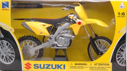 New ray moto cross suzuki - new,