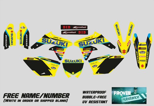 Kit grafica suzuki - suzuki, rmz450