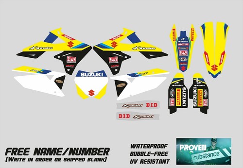 Kit grafica suzuki rmz250 - kit,