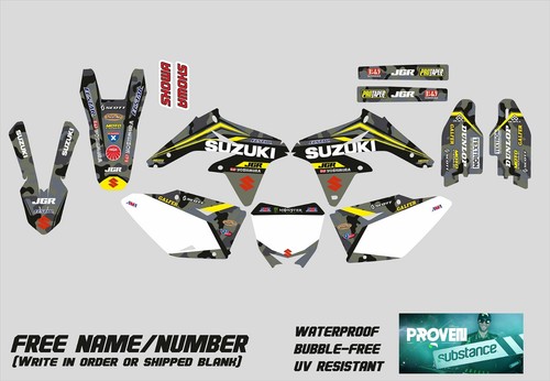 Kit grafica suzuki rmz450 2008 - kit,